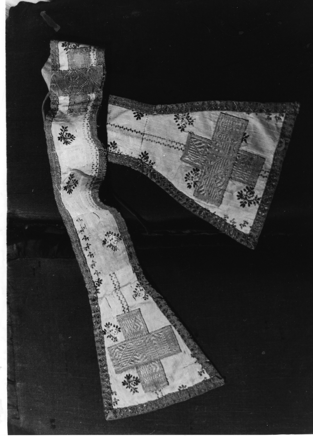 manipolo, opera isolata - manifattura ligure (prima metà sec. XIX)