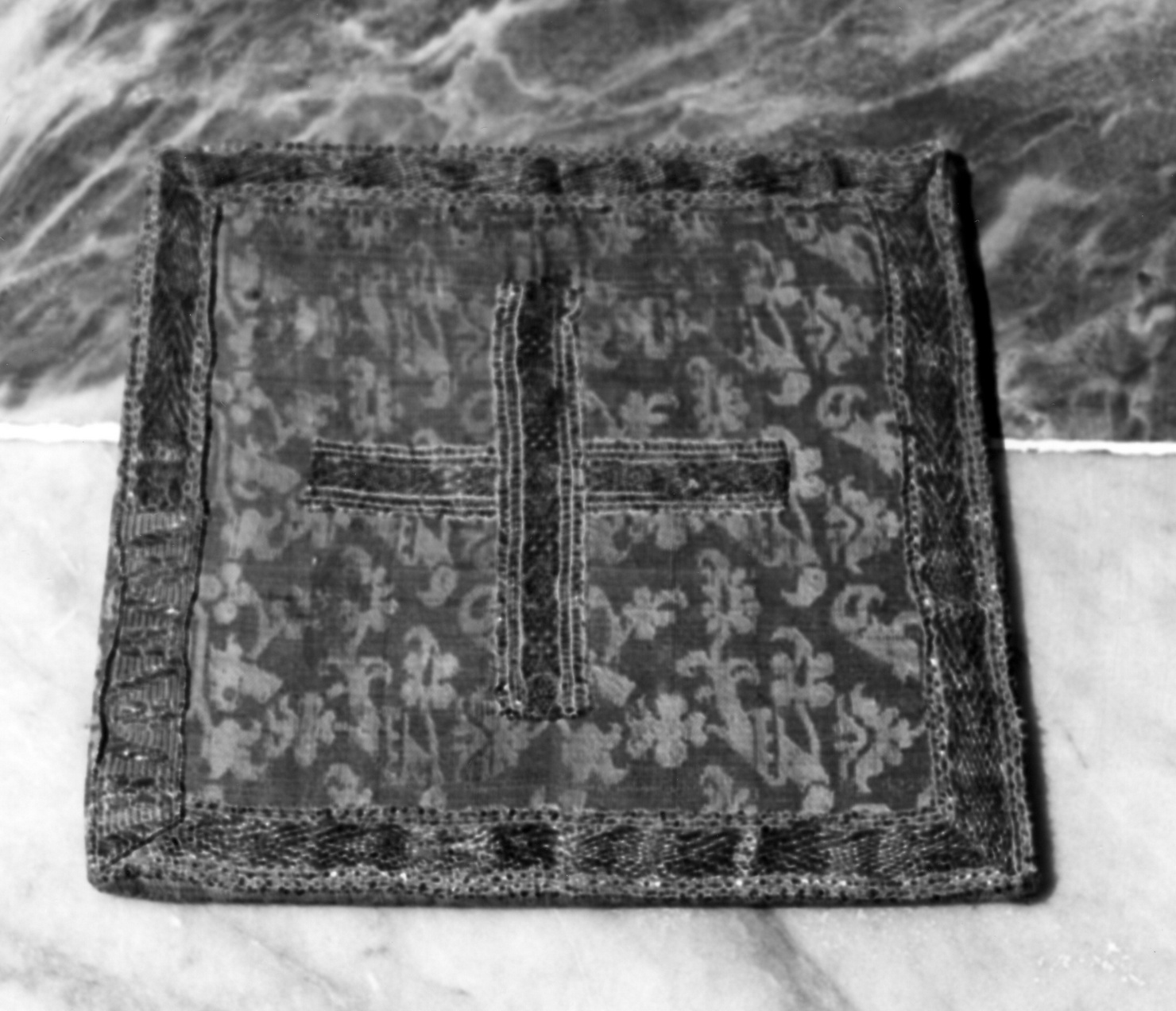 borsa, opera isolata - manifattura ligure (fine/inizio secc. XVI/ XVII)