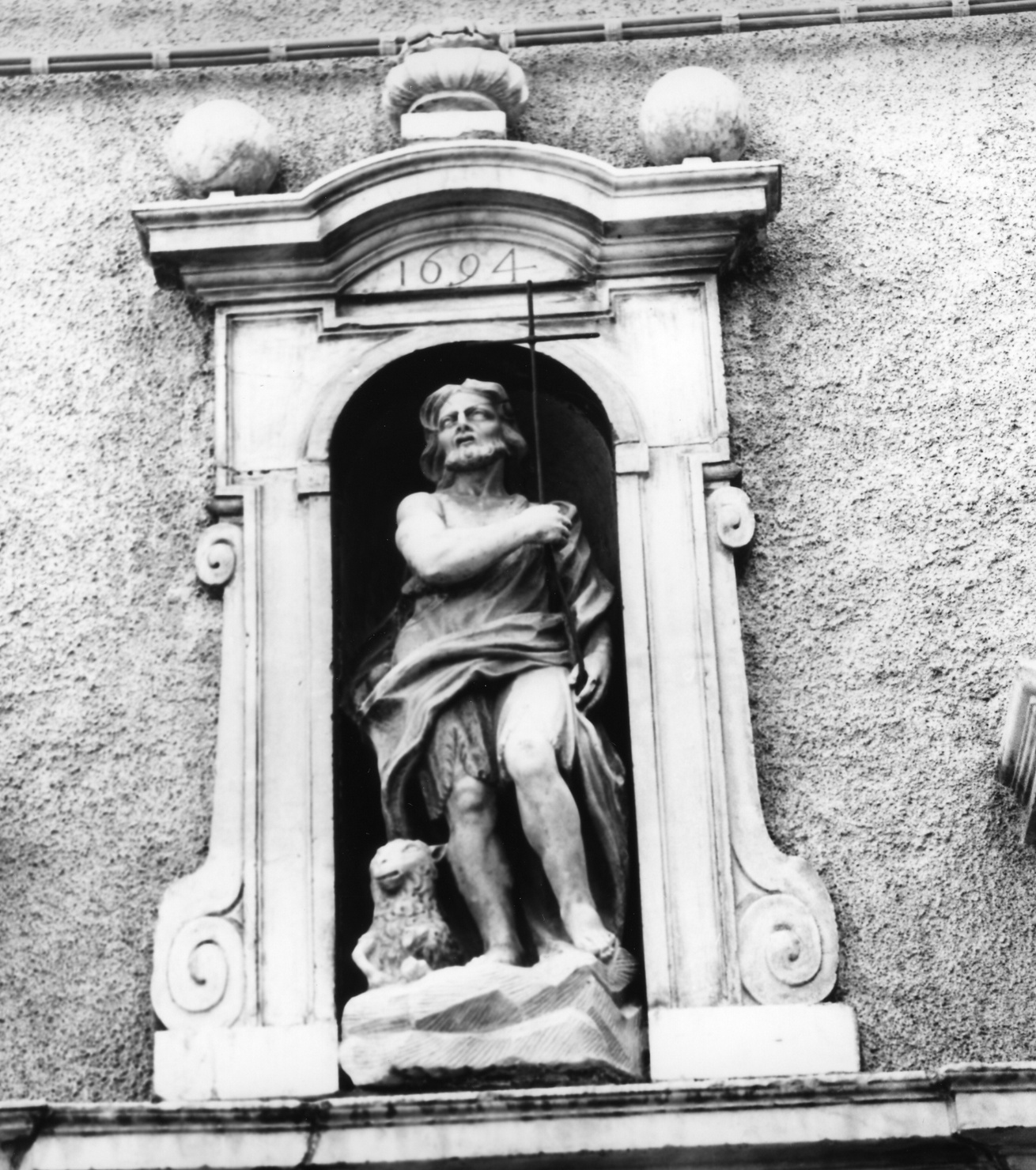 San Giovanni Battista (statua, opera isolata) - bottega ligure (fine sec. XVII)