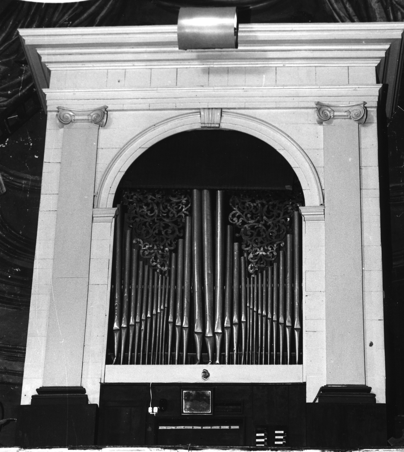 cassa d'organo, opera isolata - bottega ligure (fine sec. XIX)