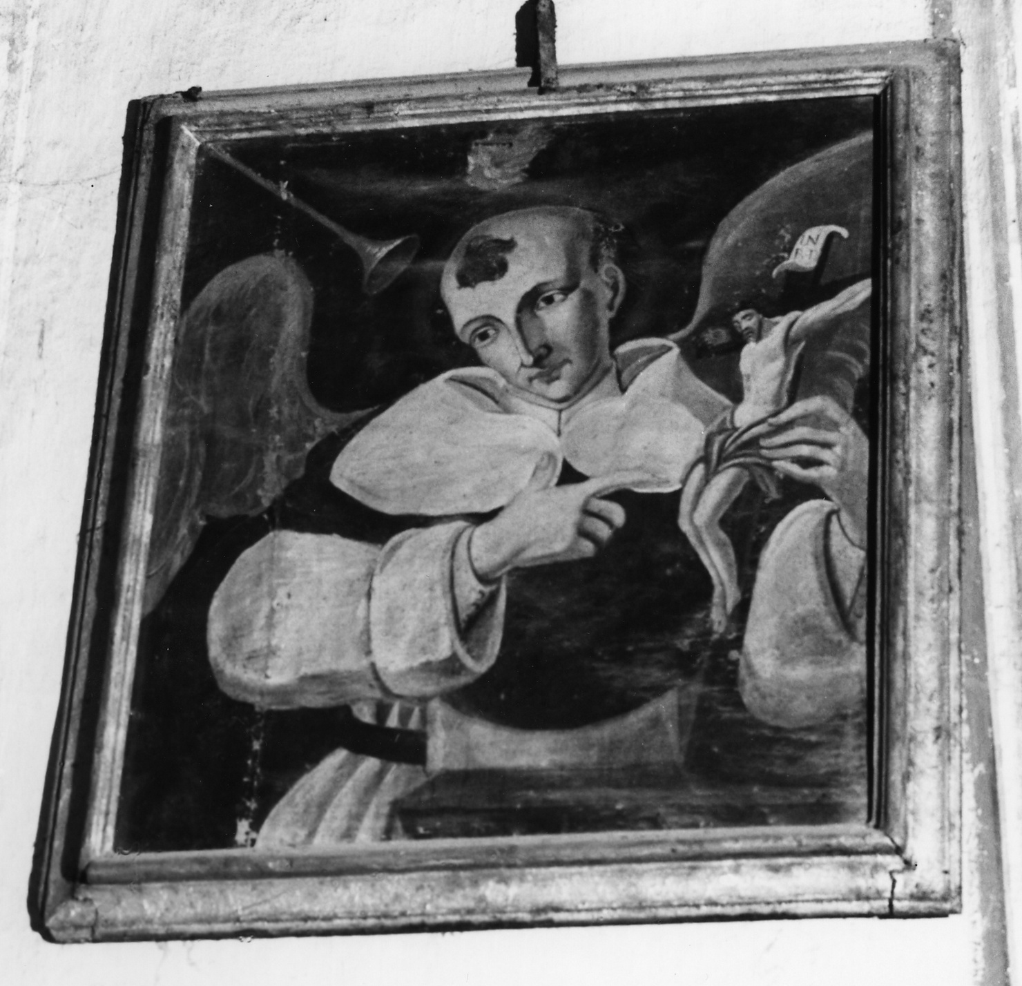 santo (dipinto, opera isolata) - ambito ligure (primo quarto, primo quarto sec. XX, sec. XX)