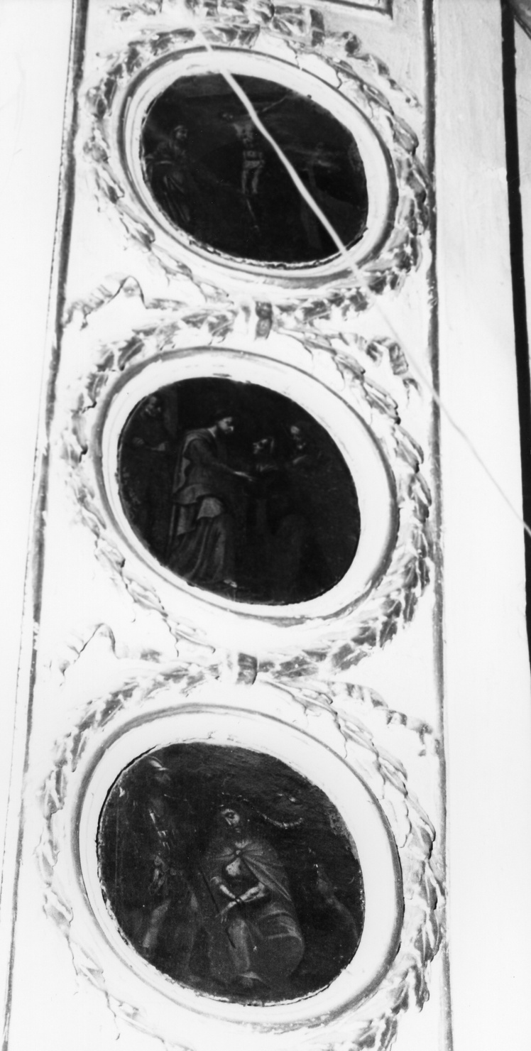 MISTERO DEL ROSARIO, visitazione (dipinto, ciclo) di Cambiaso Luca detto Luchetto (cerchia) (prima metà sec. XVII)