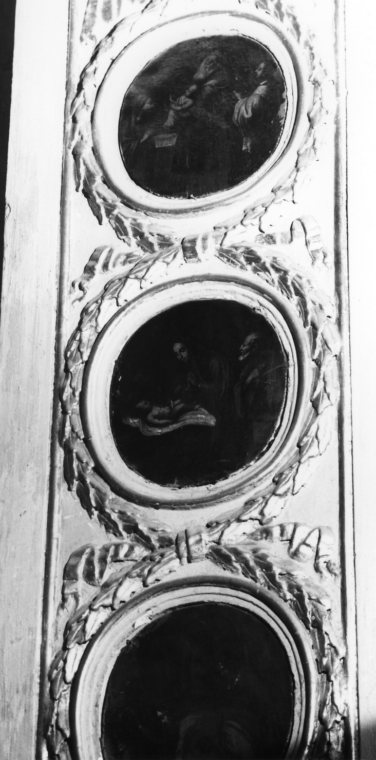 MISTERO DEL ROSARIO, presentazione di Gesù al tempio (dipinto, ciclo) di Cambiaso Luca detto Luchetto (cerchia) (prima metà sec. XVII)