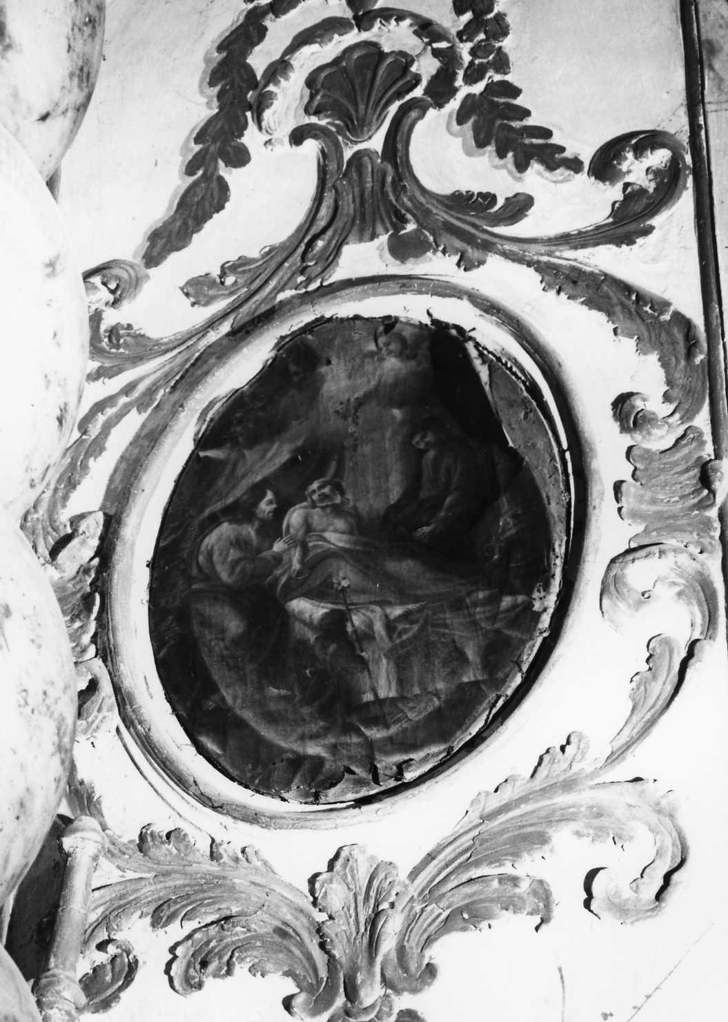 morte di San Giuseppe (dipinto, opera isolata) - ambito ligure (seconda metà sec. XVIII)