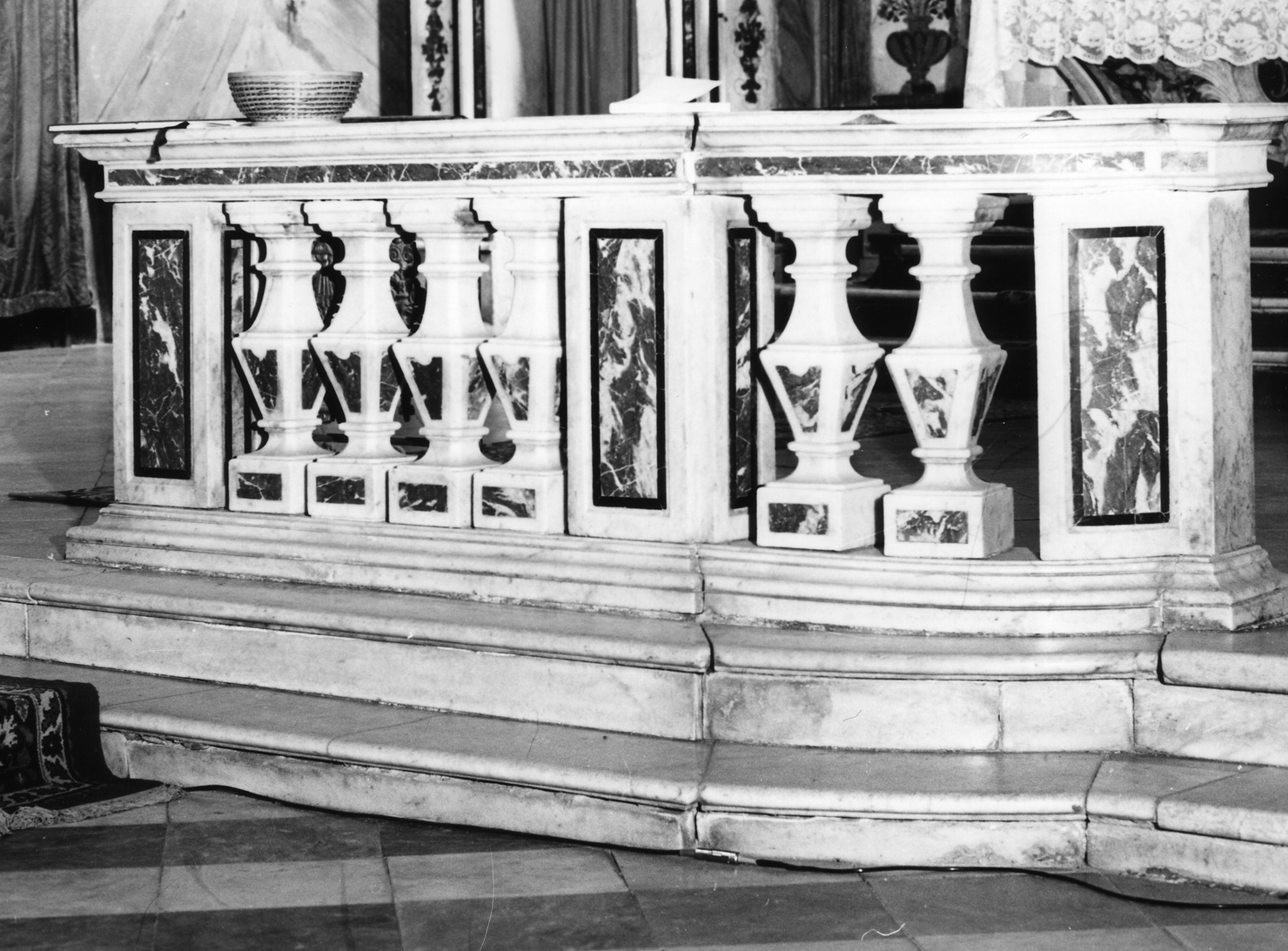 balaustrata, opera isolata - bottega ligure (sec. XVIII)