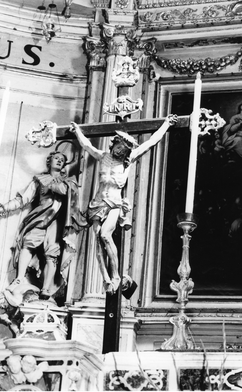 Cristo crocifisso (crocifisso, opera isolata) - bottega ligure (sec. XVIII)