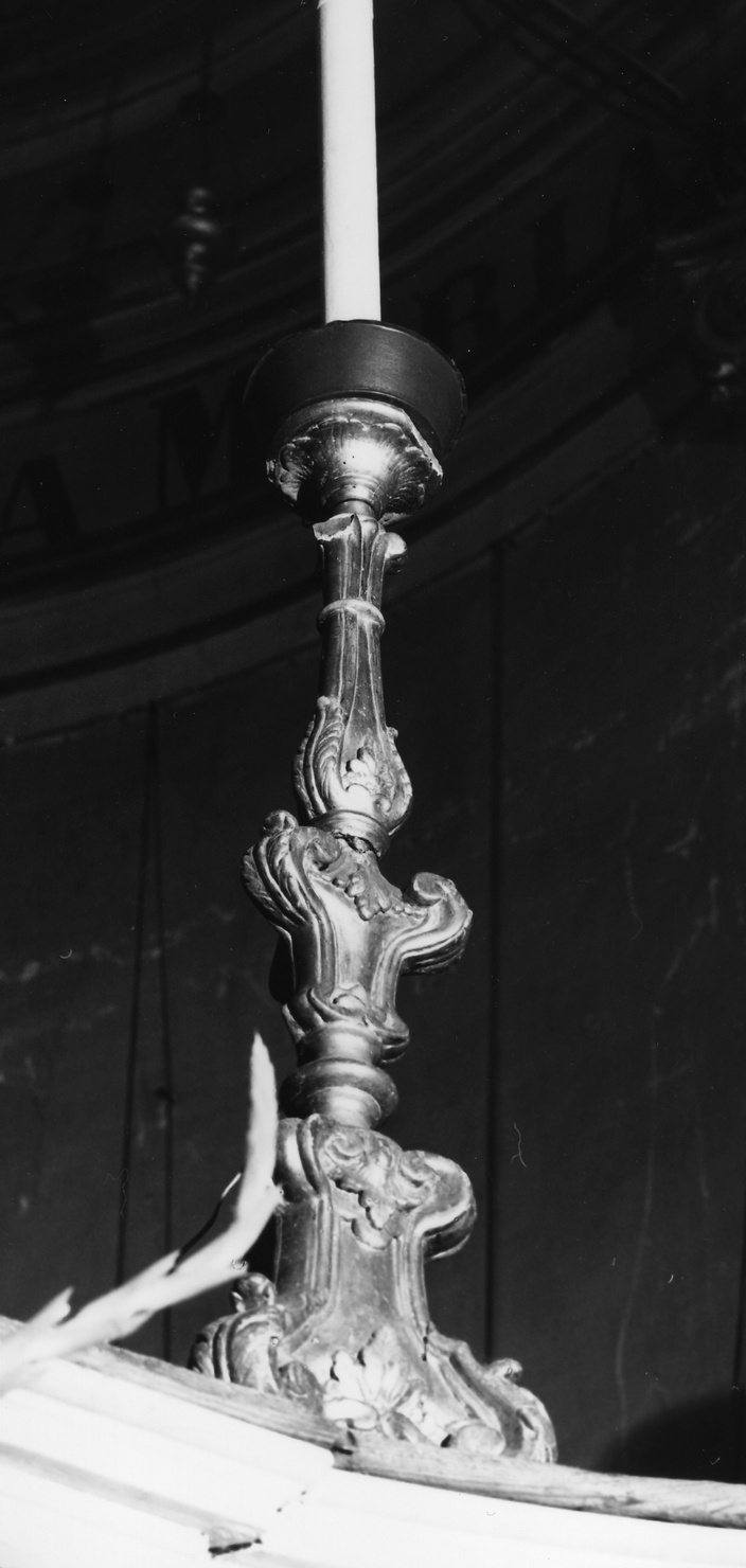 candelabro, opera isolata - ambito ligure (sec. XVIII)