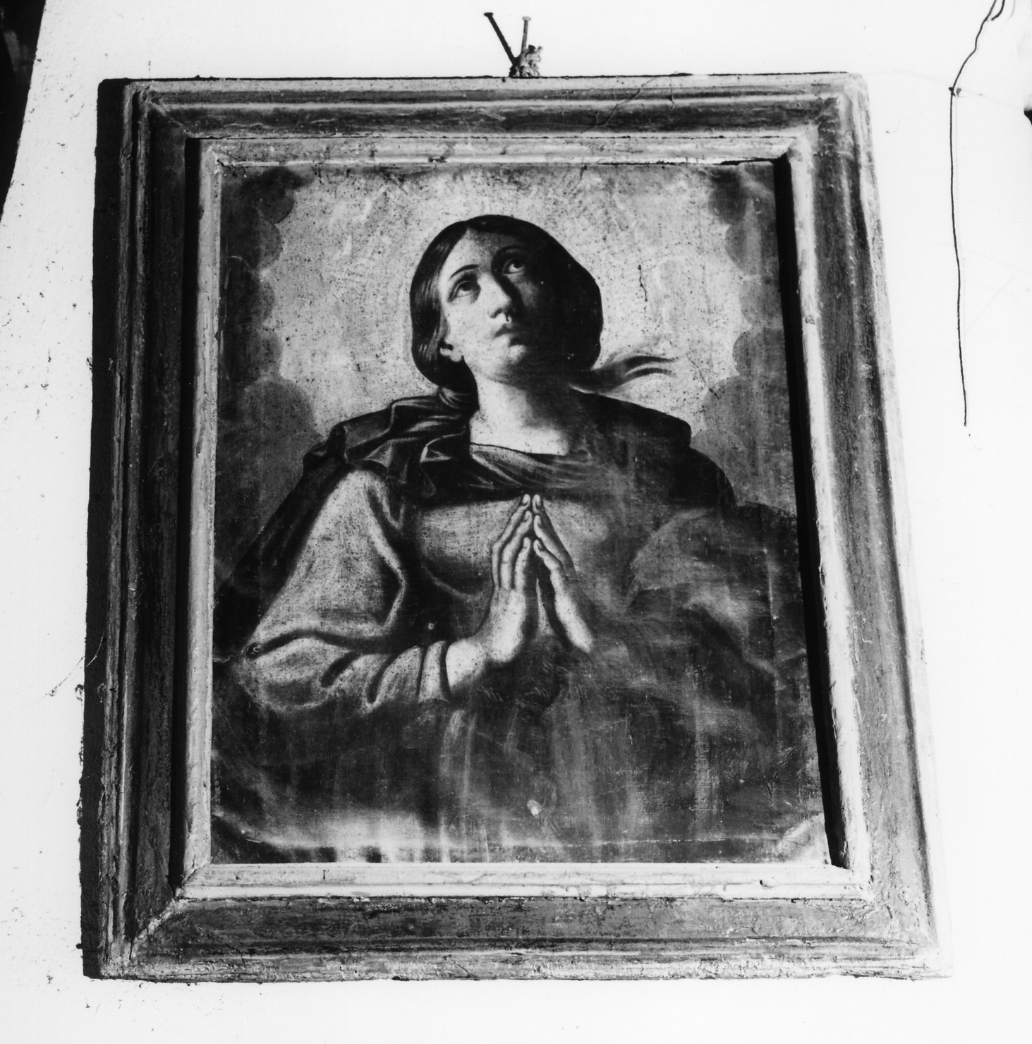 santa (dipinto, opera isolata) - ambito ligure (fine sec. XVIII)