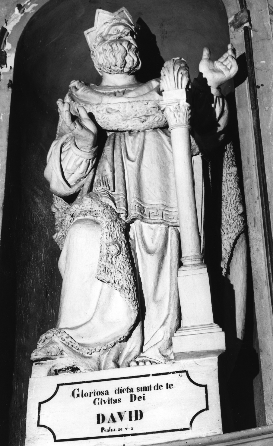 David (statua, opera isolata) - bottega ligure (fine/inizio secc. XIX/ XX)