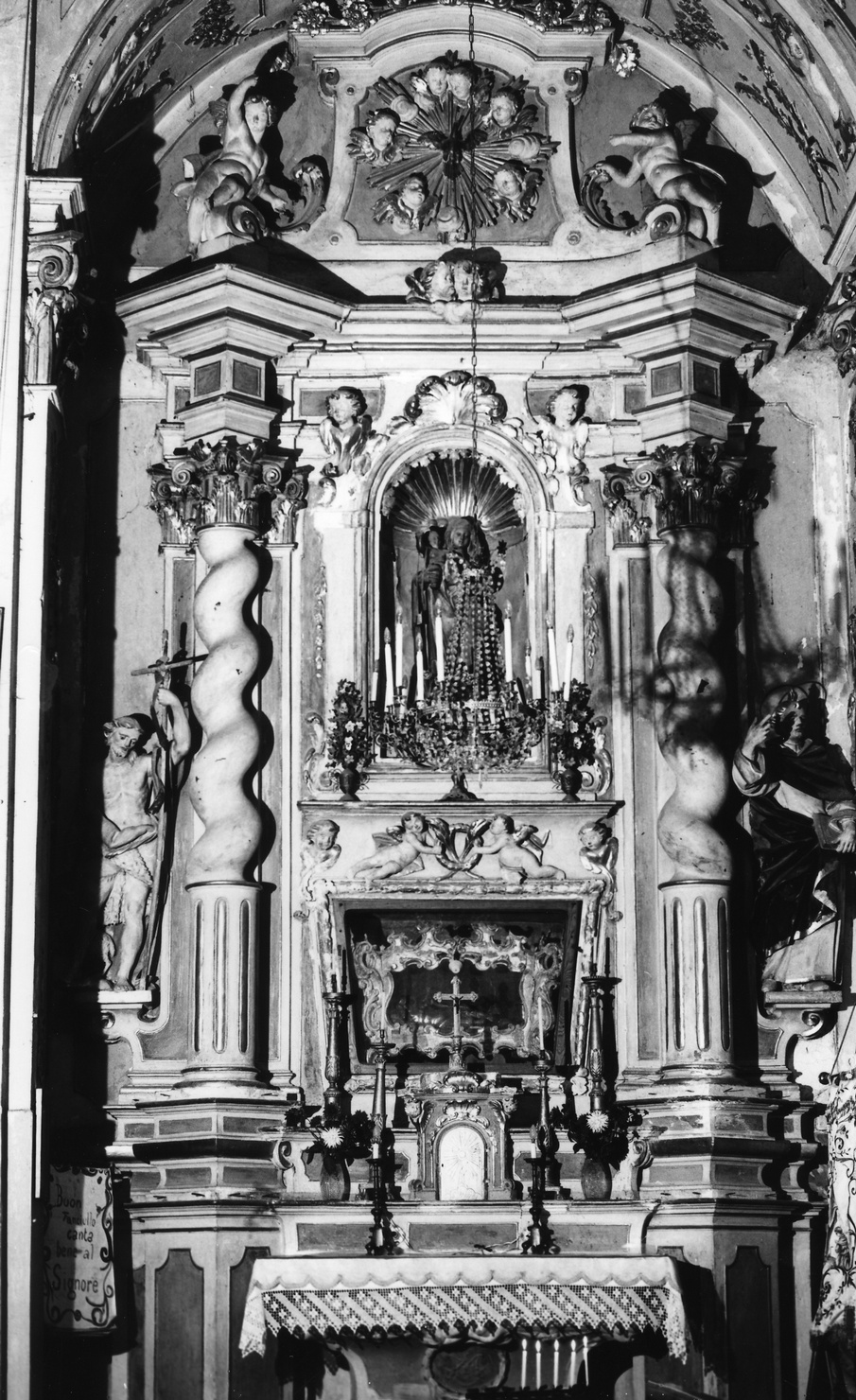 altare, opera isolata - ambito ligure (seconda metà sec. XVIII)