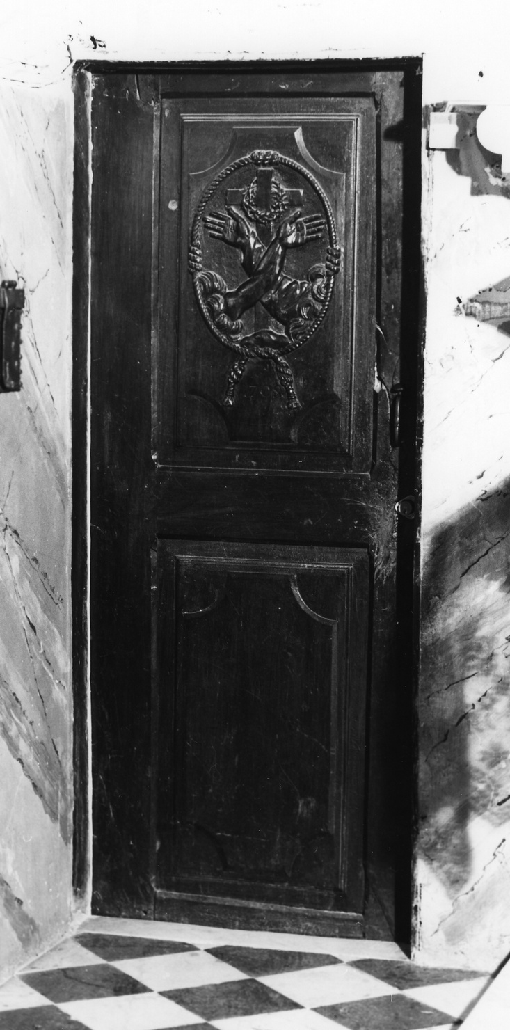 porta, opera isolata - bottega ligure (sec. XVIII)