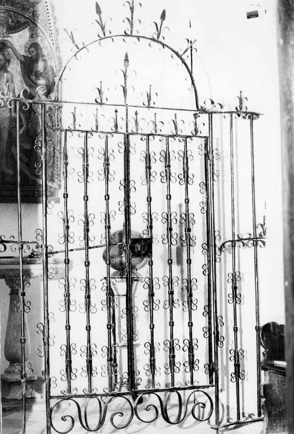 cancello, opera isolata - bottega ligure (sec. XVII)