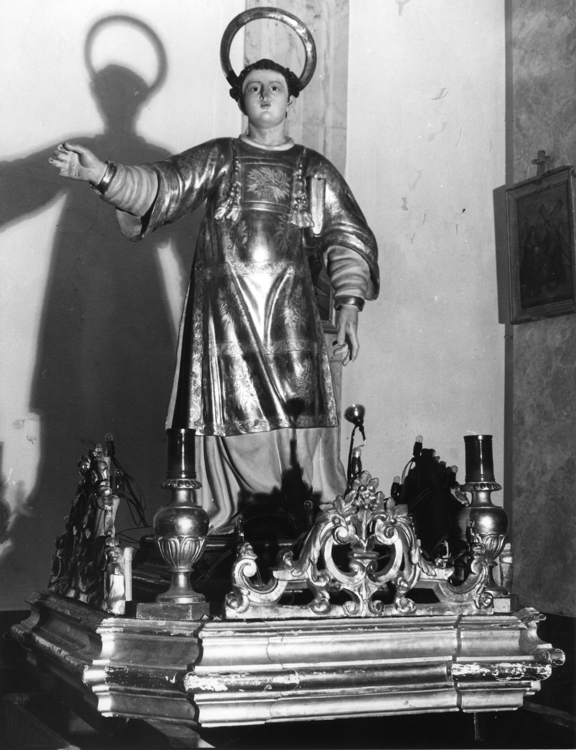 San Lorenzo (statua, opera isolata) - bottega ligure (sec. XIX)