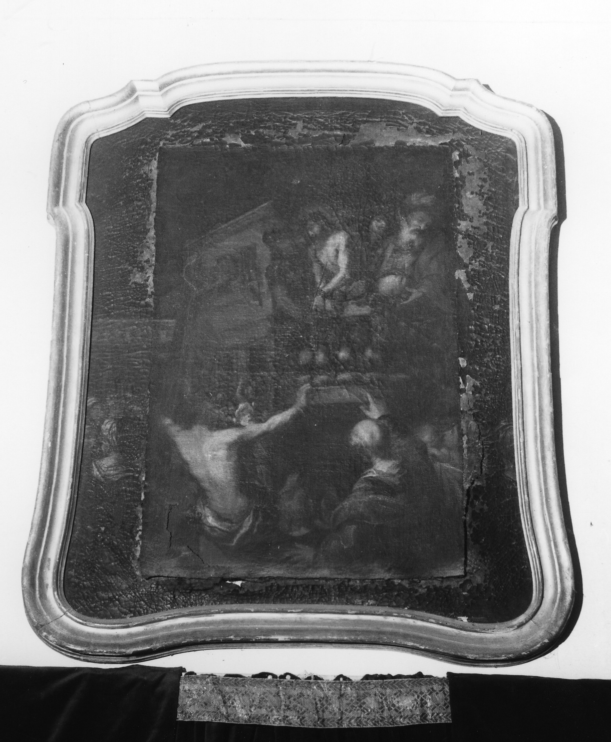 Ecce Homo (dipinto, opera isolata) - ambito ligure (fine/inizio secc. XVII/ XVIII)