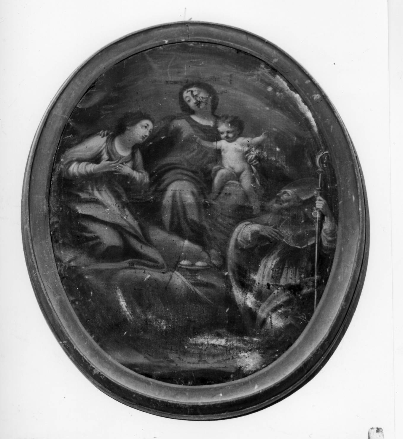 Madonna con Bambino e Santi (dipinto, opera isolata) - ambito ligure (prima metà sec. XVIII)