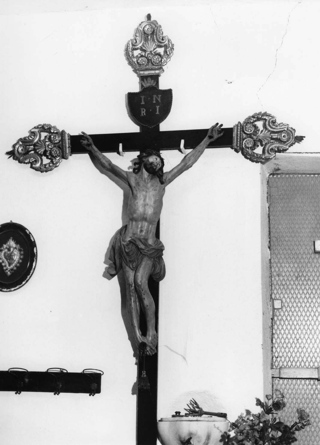 croce processionale, opera isolata - ambito ligure (secc. XVIII/ XIX)