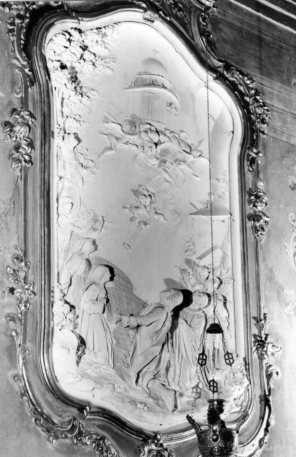 DIMORA DI DIO (rilievo, elemento d'insieme) - bottega liguro-lombarda (sec. XVIII)