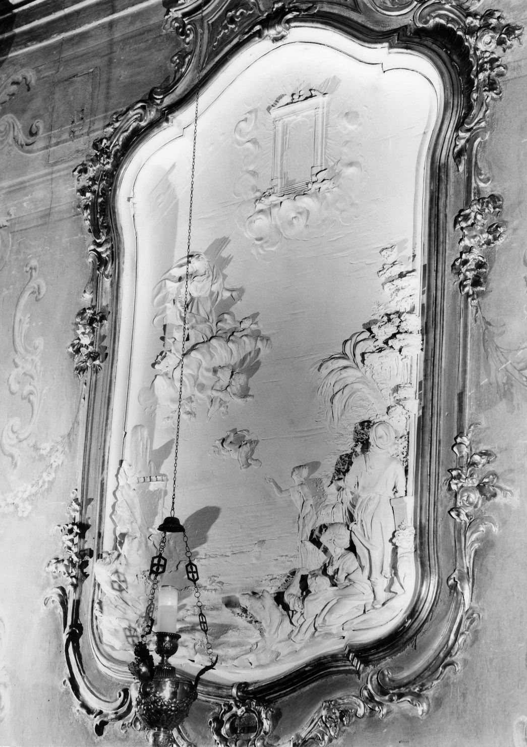 PORTA DEL CIELO (rilievo, elemento d'insieme) - bottega liguro-lombarda (terzo quarto sec. XVIII)