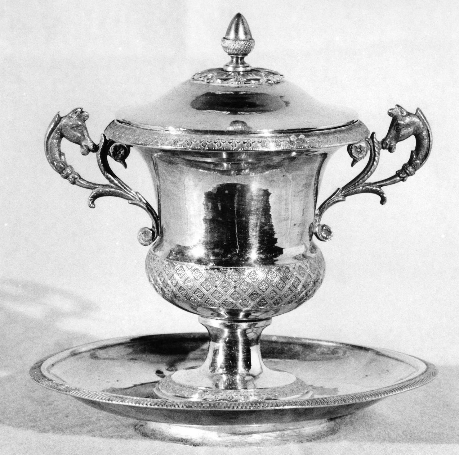 vasetto per la purificazione, opera isolata - bottega genovese (prima metà sec. XIX)