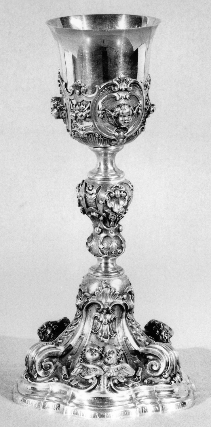 calice, opera isolata - bottega genovese (sec. XX)