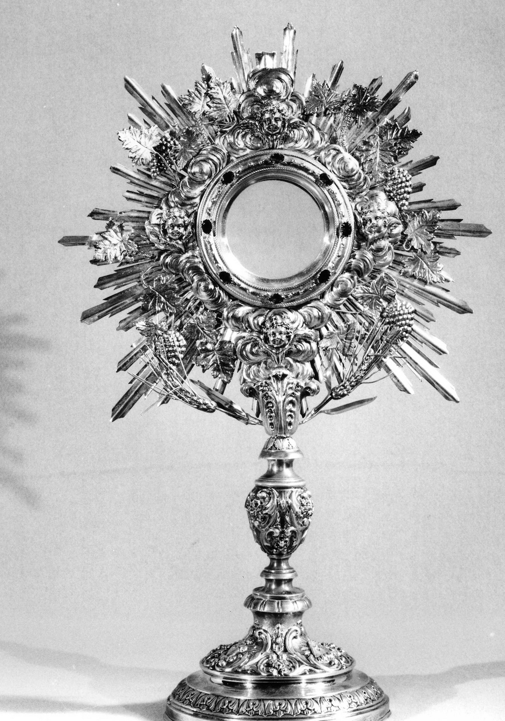 ostensorio, opera isolata - bottega ligure (sec. XX)