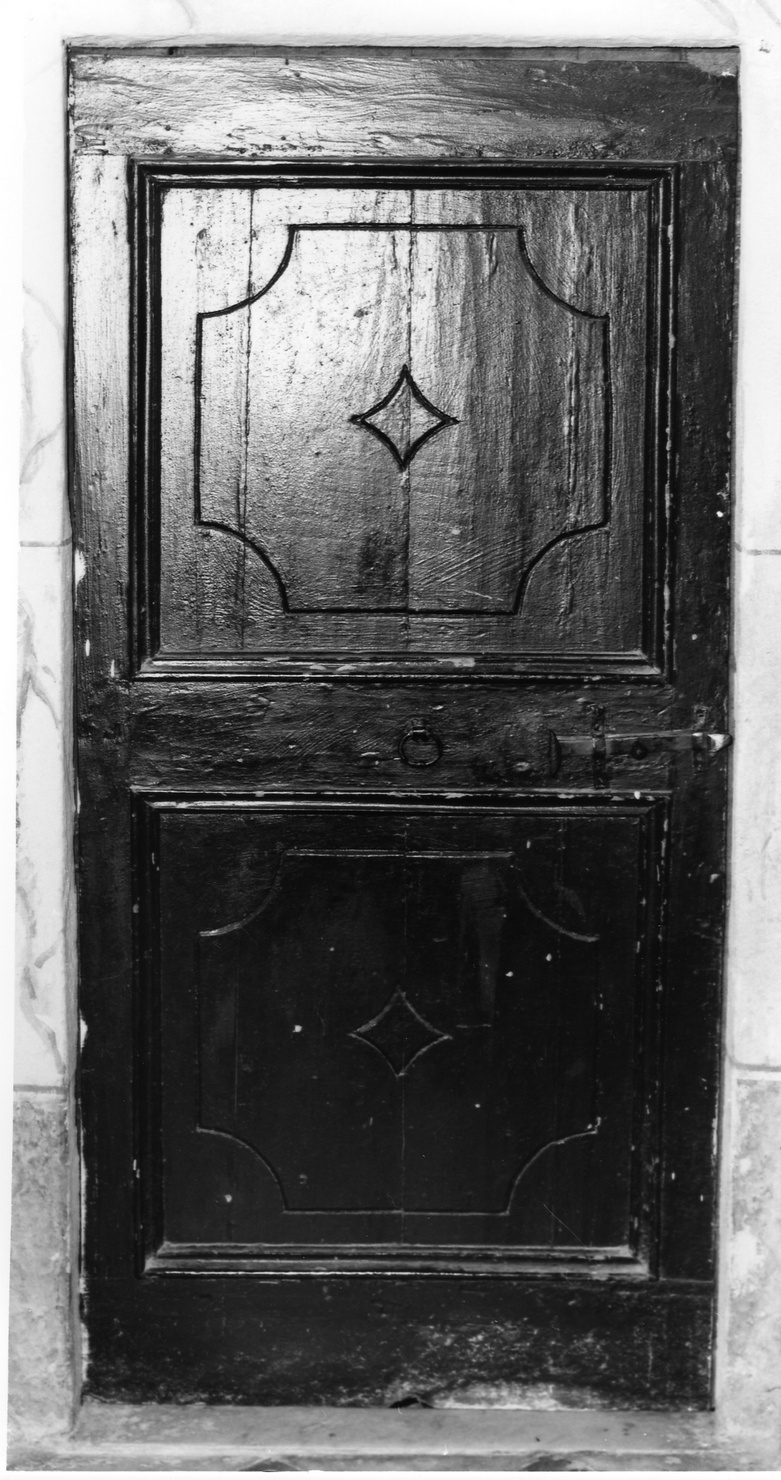porta, opera isolata - bottega ligure (seconda metà sec. XVIII)
