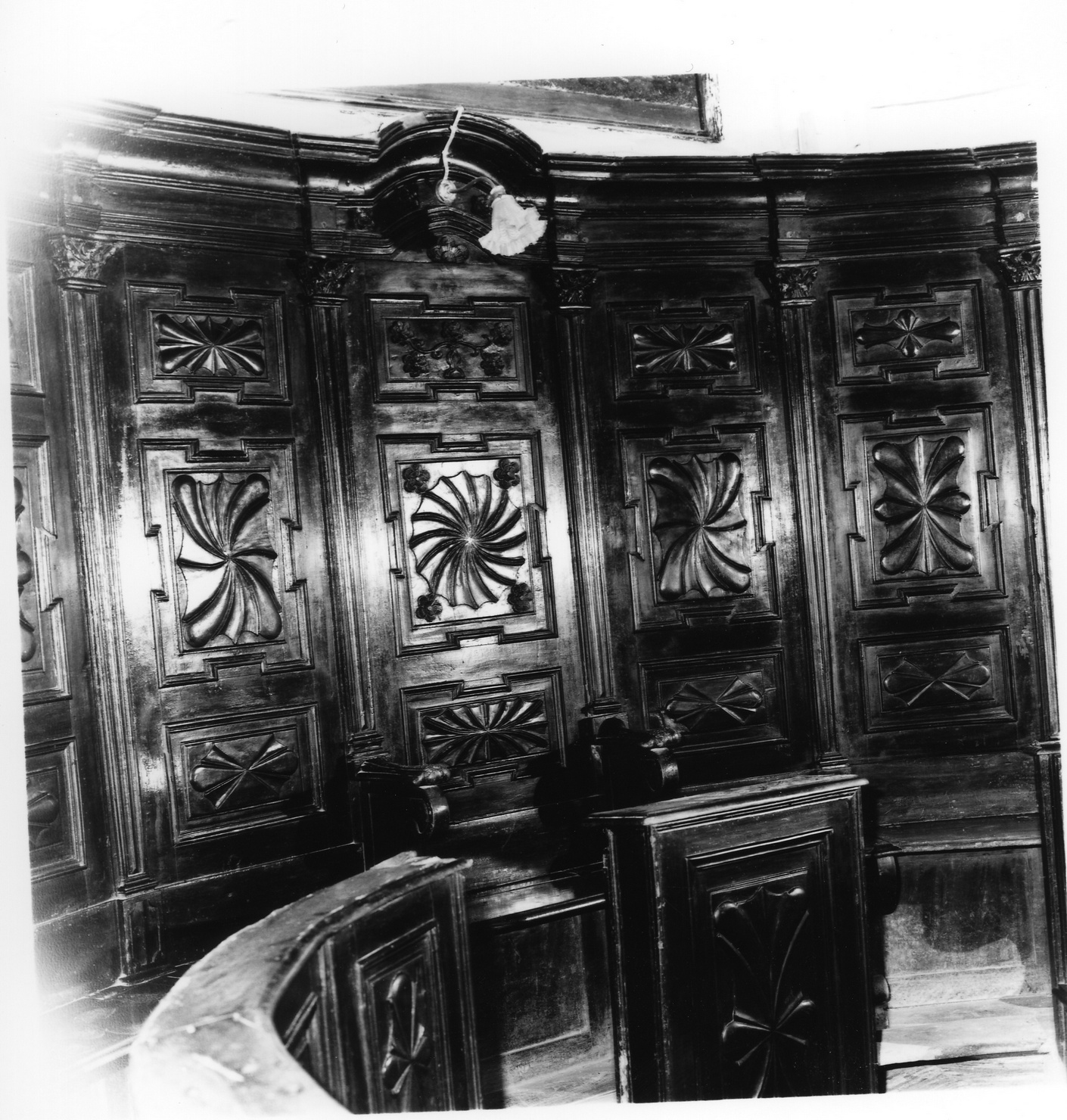 stalli del coro, opera isolata - bottega ligure (sec. XVIII)