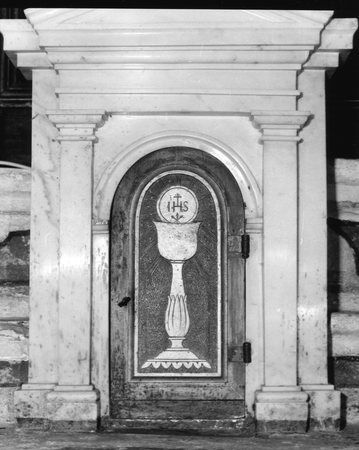 sportello di tabernacolo, opera isolata - bottega ligure (sec. XIX)