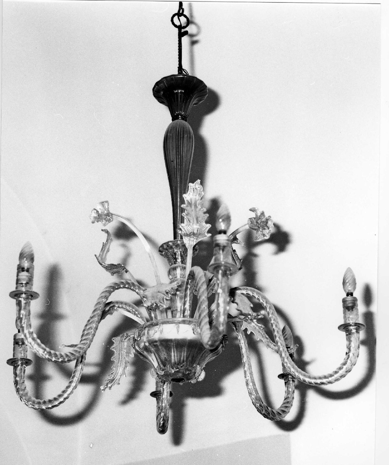 lampadario, opera isolata - produzione ligure (primo quarto sec. XX)