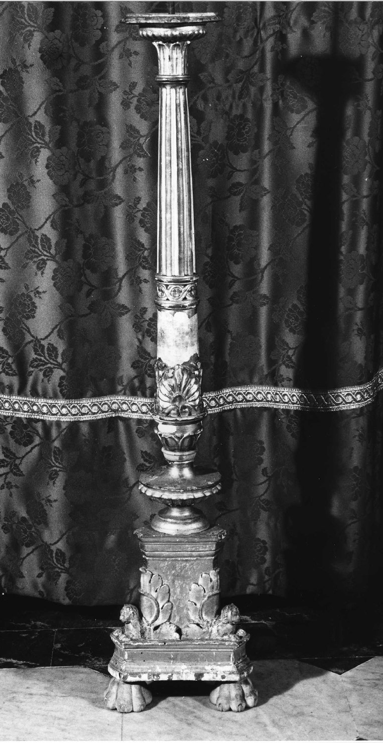 candeliere, serie - ambito ligure (prima metà sec. XIX)