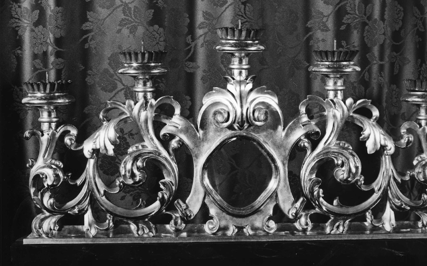 candeliere, opera isolata - produzione ligure (sec. XIX)