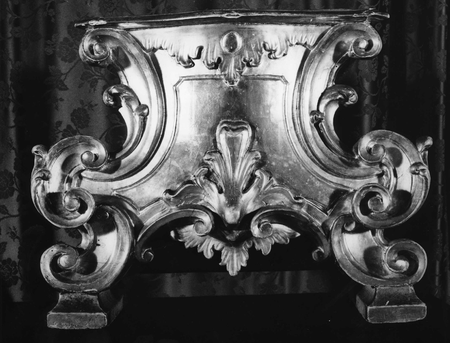 tronetto per esposizione eucaristica, opera isolata - ambito ligure (sec. XVIII)