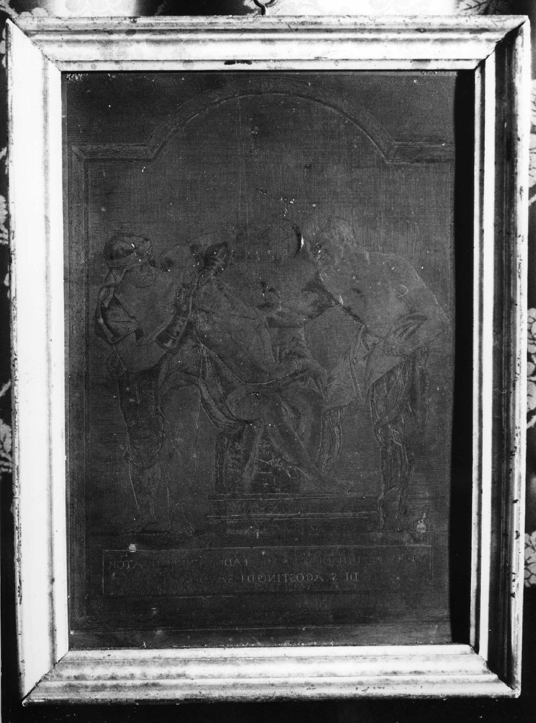 Incoronazione di spine (matrice, opera isolata) di Rastellino Gaspare (attribuito) (secc. XVIII/ XIX)