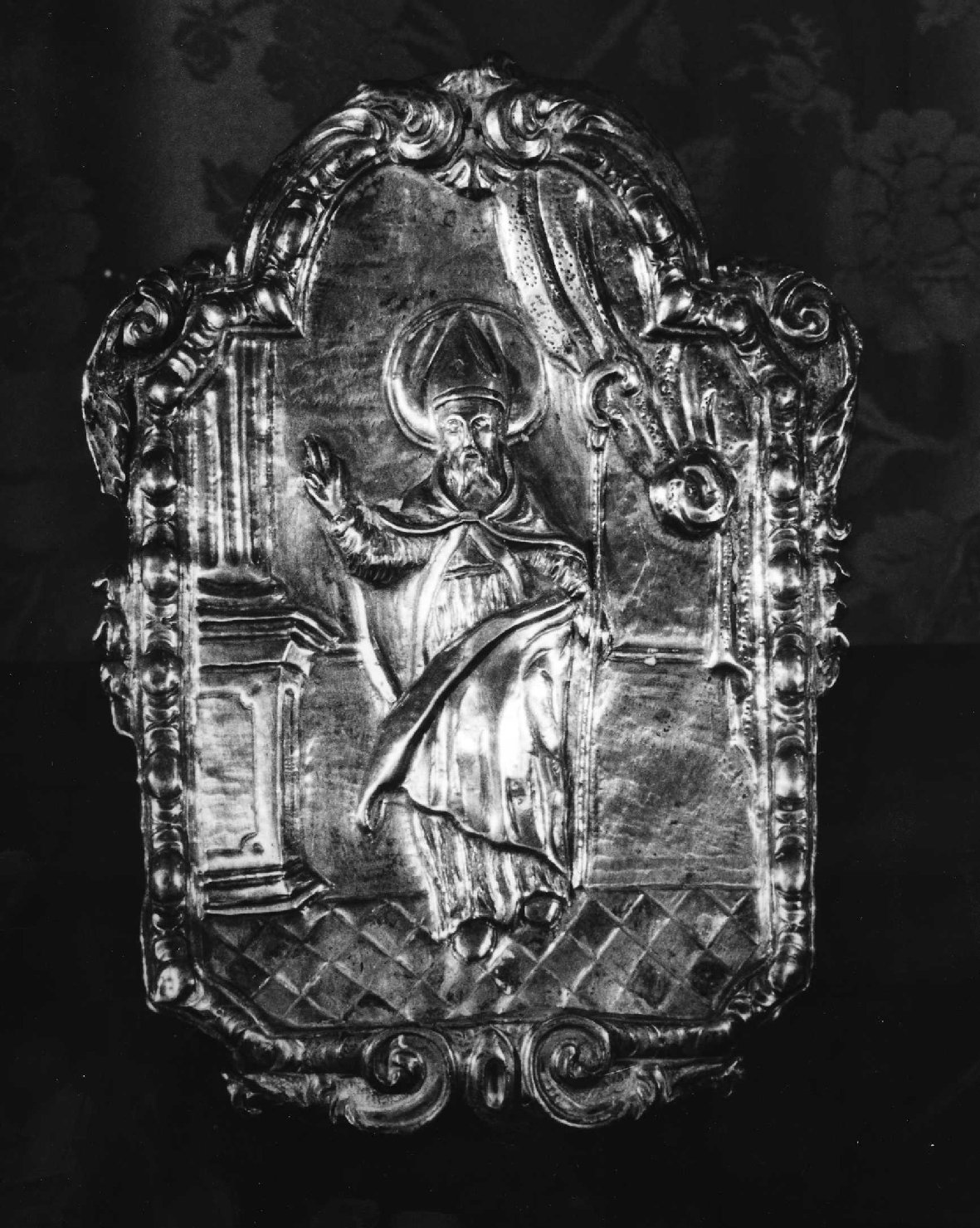 Sant'Agostino (pace, opera isolata) - produzione ligure (sec. XVIII)