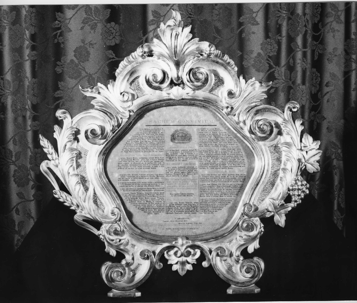 cartagloria, opera isolata - produzione ligure (seconda metà sec. XIX)