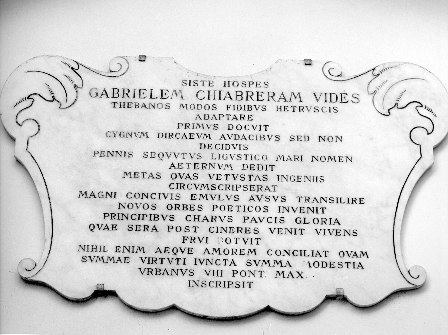 lapide, opera isolata - ambito ligure (seconda metà sec. XIX)