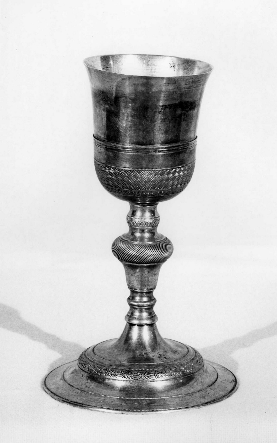 calice, opera isolata - bottega ligure (terzo quarto sec. XIX)