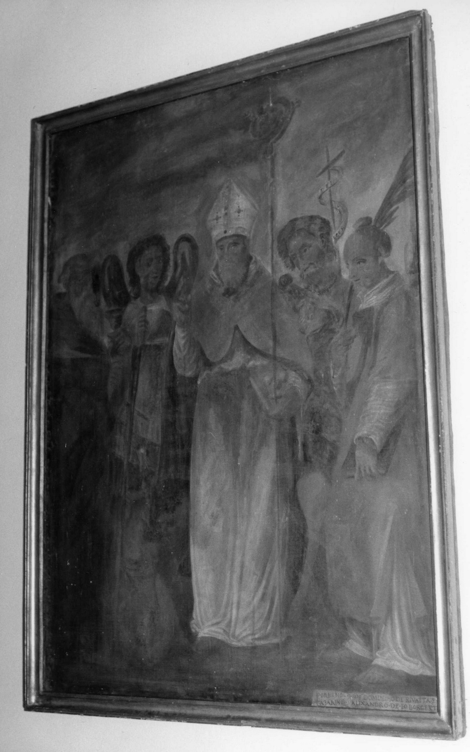 San Nicola di Bari (dipinto, opera isolata) di Cambiaso Luca detto Luchetto (bottega) (prima metà sec. XVII)