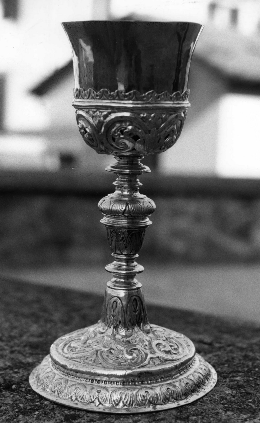 calice, opera isolata - bottega ligure (sec. XVII)