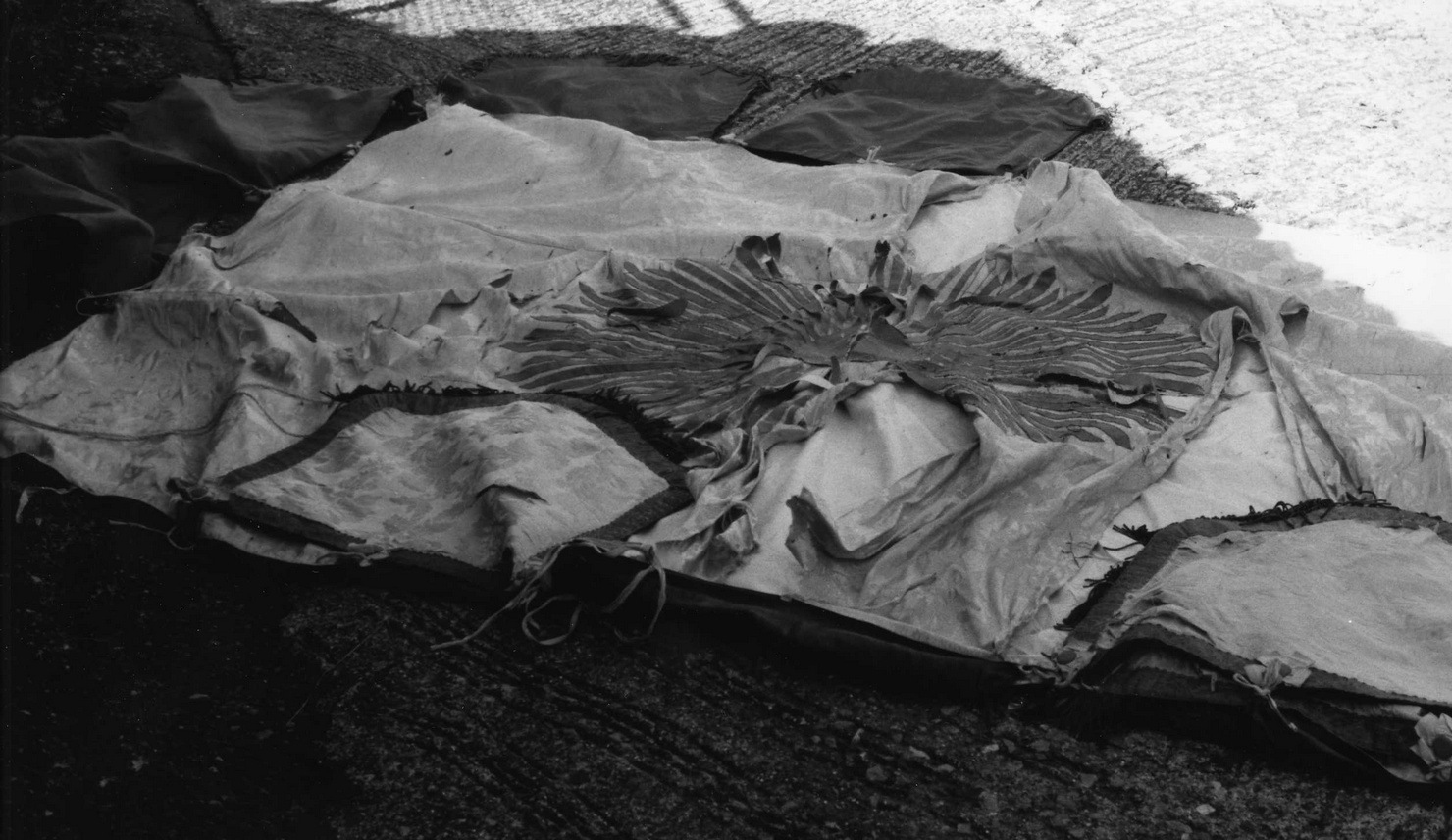 baldacchino processionale, opera isolata - manifattura genovese (prima metà sec. XIX)