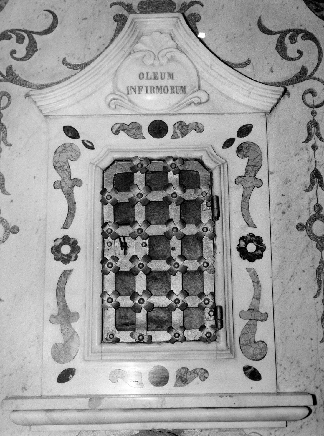 tabernacolo murale, opera isolata - ambito ligure (secc. XIX/ XX)