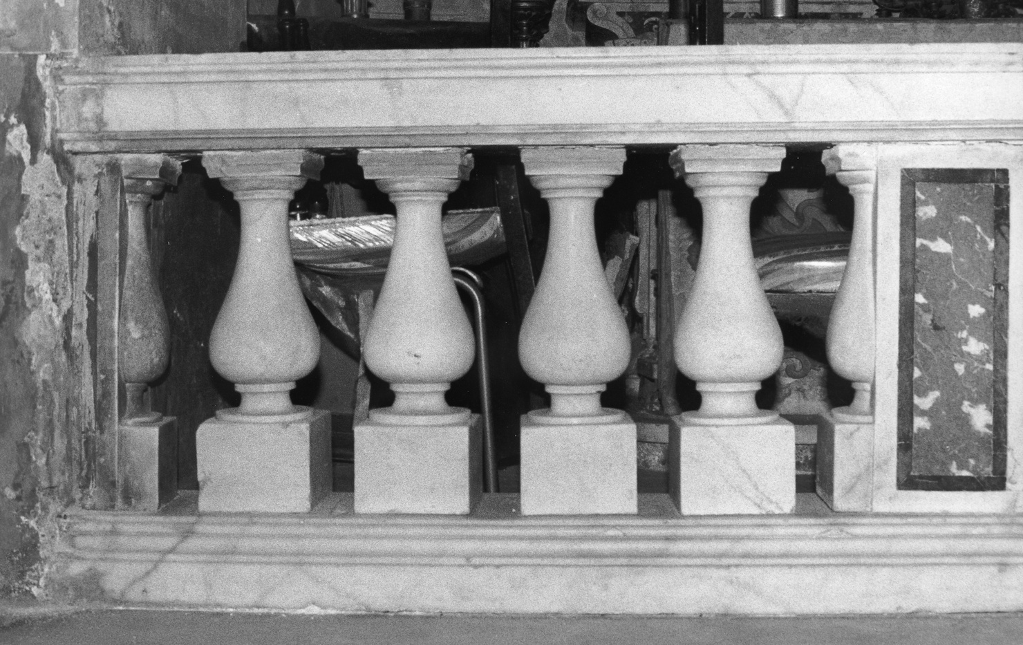 balaustrata, serie - bottega genovese (prima metà sec. XIX)