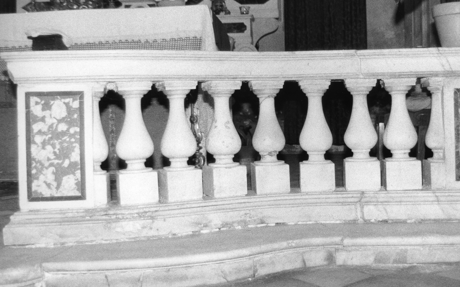 balaustrata, serie - bottega genovese (prima metà sec. XIX)