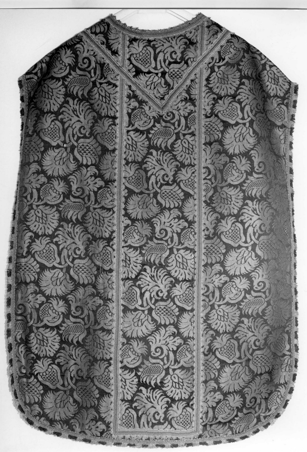 pianeta, elemento d'insieme - manifattura ligure (prima metà sec. XVII)