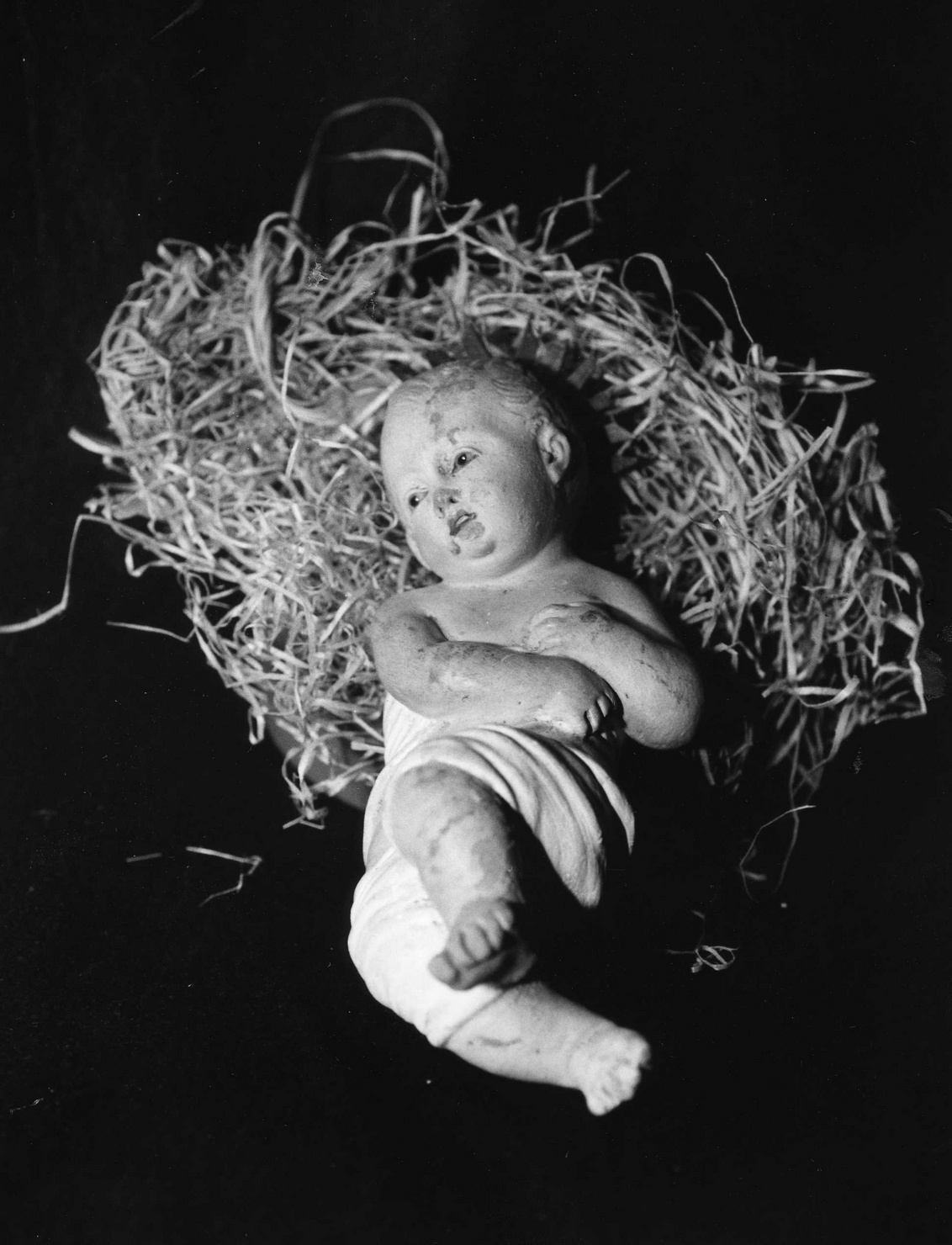 Gesù Bambino (statuetta di presepio, elemento d'insieme) - manifattura napoletana (primo quarto sec. XIX)