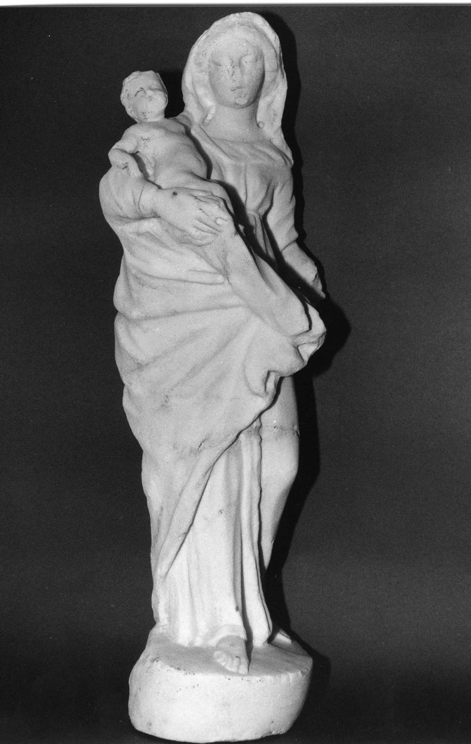 Madonna con Bambino (statua, opera isolata) - ambito ligure (fine/inizio secc. XVIII/ XIX)