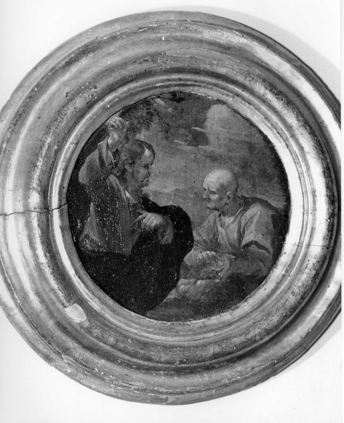 tributo della moneta (dipinto, elemento d'insieme) - ambito genovese (terzo quarto sec. XVII)