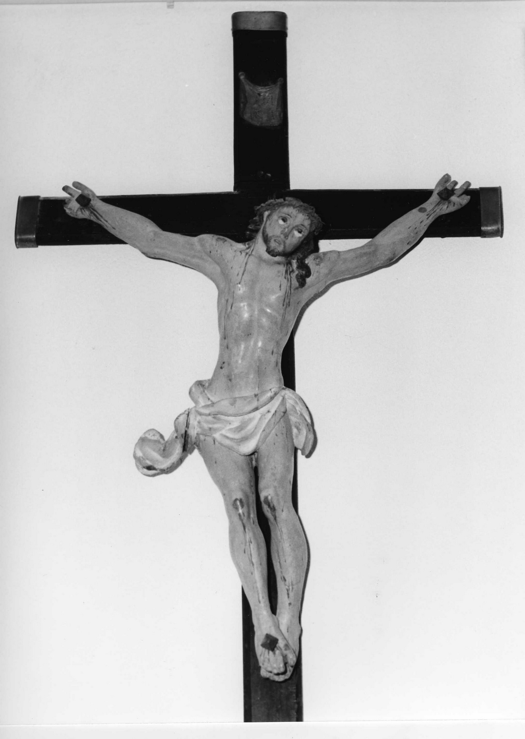 crocifisso, opera isolata - bottega ligure (sec. XIX)