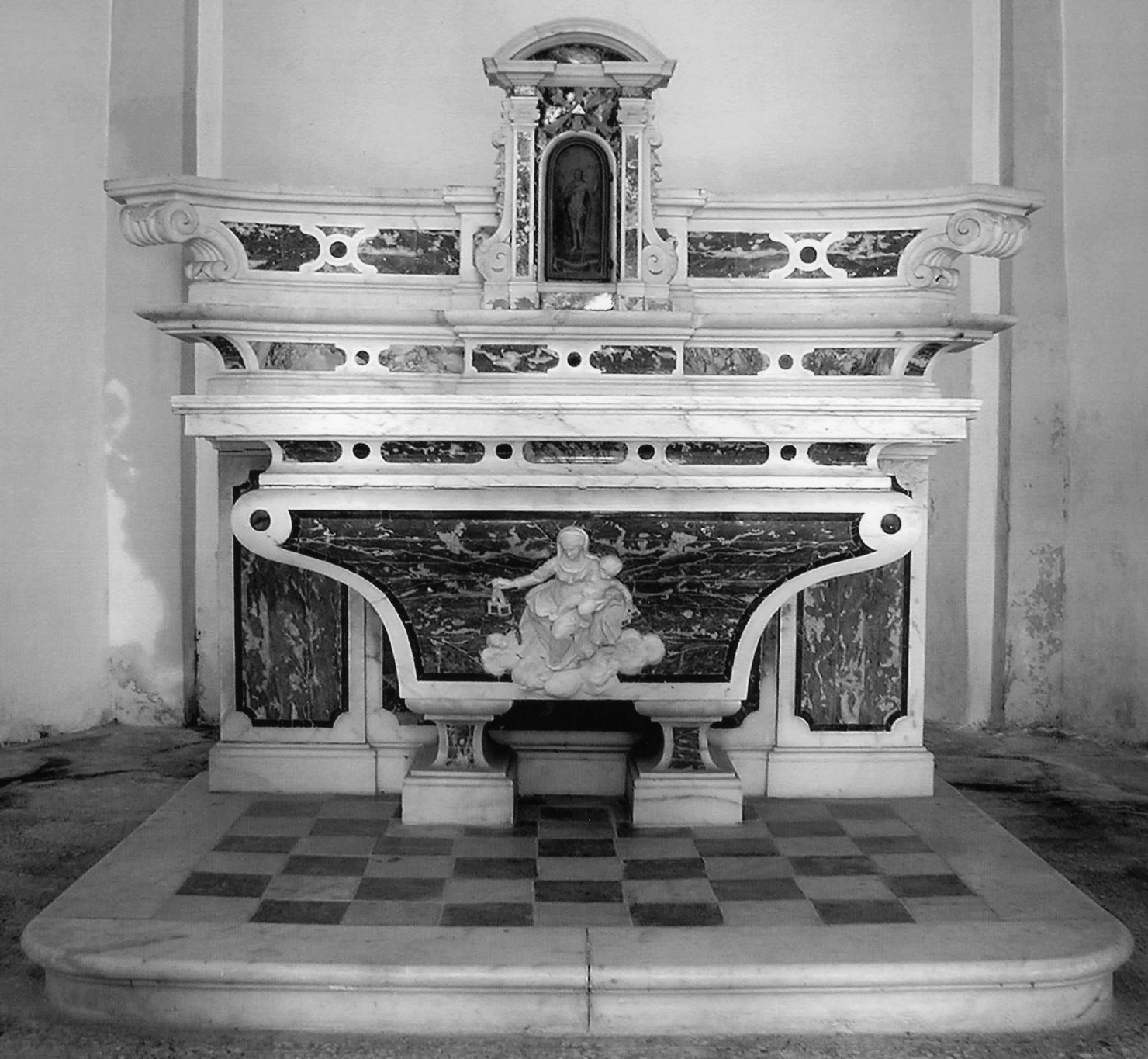 altare, opera isolata - bottega genovese (sec. XVIII)