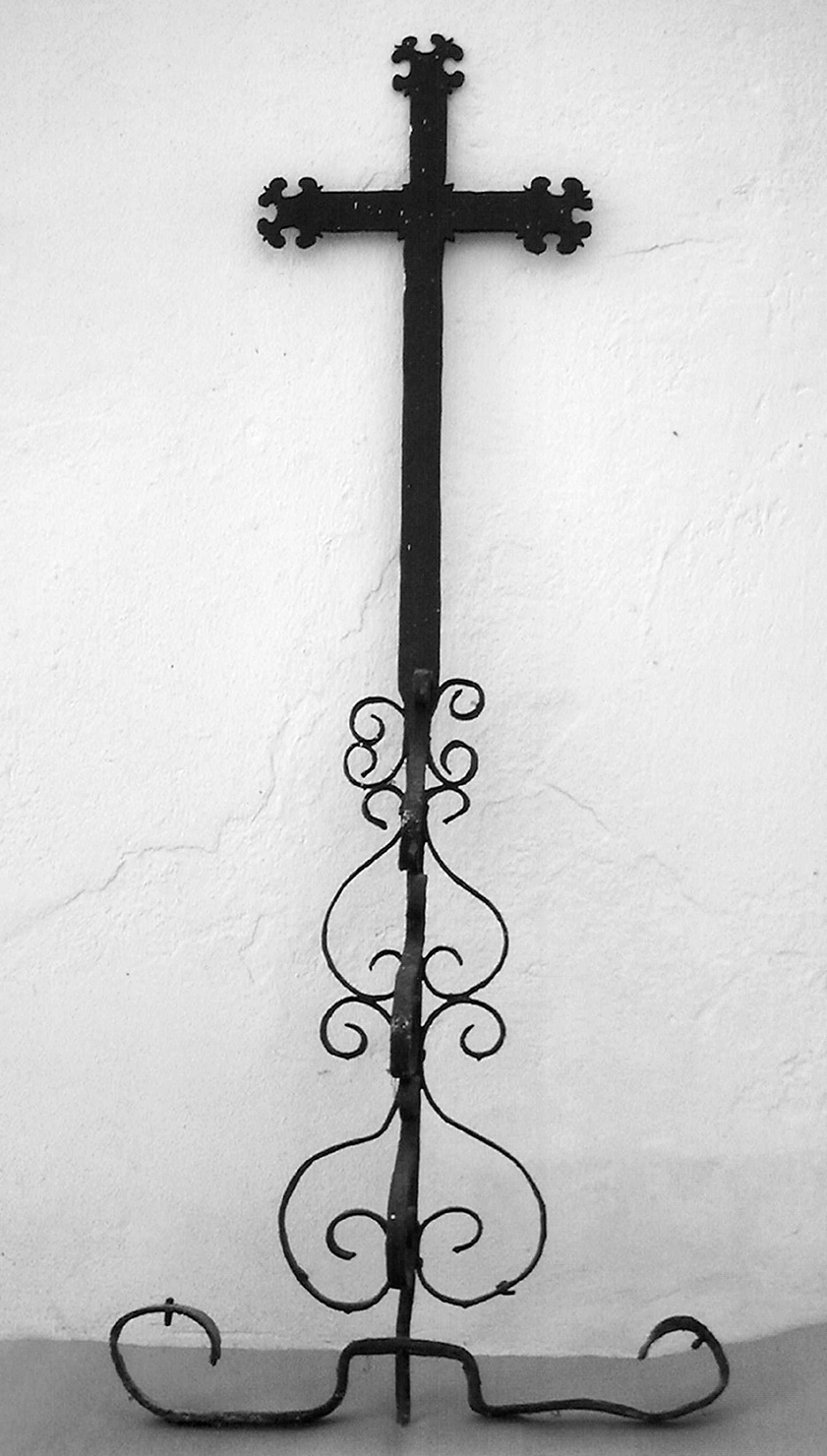 croce, opera isolata - bottega ligure (sec. XIX)